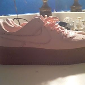 Pink air force 1s